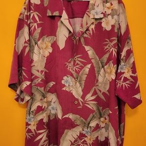 Tommy Bahama XXL silk shirt